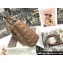 Dior Large Lady Dior Bag in Nude Ultramatte Cannage Calfskin