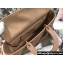 Dior Large Lady Dior Bag in Nude Ultramatte Cannage Calfskin