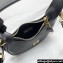 Miu Miu Leather hobo bag 5BP084 Black