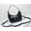 Miu Miu Leather hobo bag 5BC161 Black