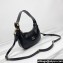 Miu Miu Leather hobo bag 5BC161 Black