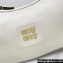 Miu Miu Leather hobo bag 5BC161 White