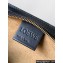 Loewe Cropped Puzzle Fold bag in shiny calfskin Black