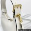 Miu Miu Leather hobo bag 5BP084 White