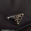 Prada Re-nylon Large Padded Shoulder Bag 1BD256 Black 2023