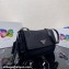 Prada Re-nylon Medium Padded Shoulder Bag 1BD255 Black 2023