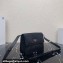 Prada Re-nylon Small Padded Shoulder Bag 1BD313 Black 2023