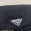 Prada Re-nylon Small Padded Shoulder Bag 1BD313 Black 2023