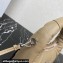 Prada Soft padded nappa leather mini-bag 1BA384 Beige 2023