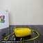 Prada Soft padded nappa leather mini-bag 1BA384 Yellow 2023