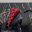 Prada Symbole leather and fabric mini bag 1BC176 Black/Red 2023