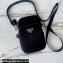 Prada Re-Nylon Smartphone Case Crossbody Bag 2ZT024 Black 2023