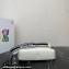 Prada leather bag 1BC178 White 2023