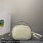 Prada Odette leather mini-bag 1BH203 White 2023