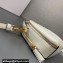 Prada Odette leather mini-bag 1BH203 White 2023