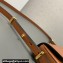 Prada Leather shoulder bag 1BD339 Brown 2023