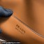 Prada Leather shoulder bag 1BD339 Brown 2023