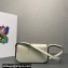 Prada Leather shoulder bag 1BD339 White 2023