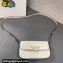 Prada Leather shoulder bag 1BD339 White 2023