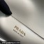 Prada Leather shoulder bag 1BD339 White 2023