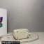 Prada Panier leather mini-bag 1BA373 White 2023
