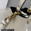 Prada Panier leather mini-bag 1BA373 White 2023