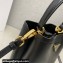 Prada Panier leather mini-bag 1BA373 Black 2023