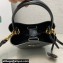 Prada Panier leather mini-bag 1BA373 Black 2023