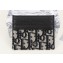 Dior Card Holder in Beige and Black Dior Oblique Jacquard and Black Grained Calfskin