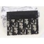 Dior Card Holder in Beige and Black Dior Oblique Jacquard