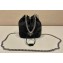 Prada Nylon Mini Bucket Bag 1BH612 Black 2023