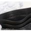 Dior Card Holder in Black CD Diamond Canvas