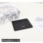 Dior Card Holder in Black CD Diamond Canvas