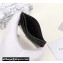 Dior Card Holder in Black CD Diamond Canvas