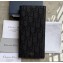 Dior Vertical Long Wallet in Black Dior Oblique Jacquard