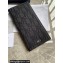 Dior Vertical Long Wallet in Black Dior Oblique Jacquard