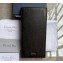 Dior Vertical Long Wallet in Black Dior Oblique Galaxy Calfskin
