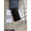 Dior Vertical Long Wallet in Black Dior Oblique Galaxy Calfskin