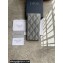 Dior Vertical Long Wallet in Gray CD Diamond Canvas