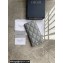 Dior Vertical Long Wallet in Gray CD Diamond Canvas