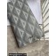 Dior Vertical Long Wallet in Gray CD Diamond Canvas
