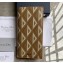 Dior Vertical Long Wallet in Brown CD Diamond Canvas