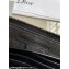 Dior Zipped Long Wallet in Beige and Black Dior Oblique Jacquard