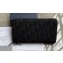 Dior Zipped Long Wallet in Black Dior Oblique Jacquard