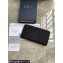 Dior Zipped Long Wallet in Black Dior Oblique Jacquard