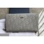 Dior Zipped Long Wallet in Gray Dior Oblique Galaxy Calfskin