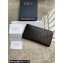Dior Zipped Long Wallet in Black Dior Oblique Galaxy Calfskin