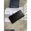 Dior Zipped Long Wallet in Black Dior Oblique Galaxy Calfskin