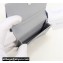 Dior Flap Card Holder in Gray CD Diamond Canvas