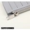 Dior Zipped Card Holder in Gray CD Diamond Canvas